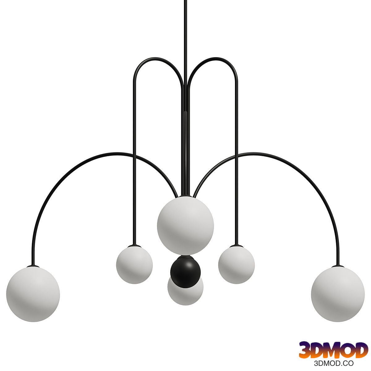 Artcraft Comet Chandelier Pendant Lamp