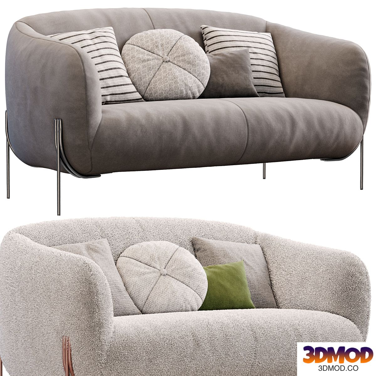 Geo Sofa By Saba
