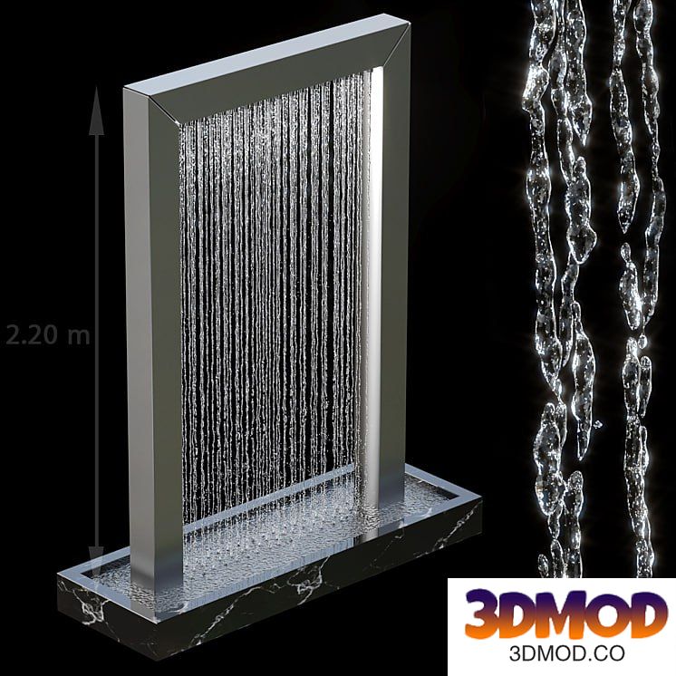 Waterfall fountains 004