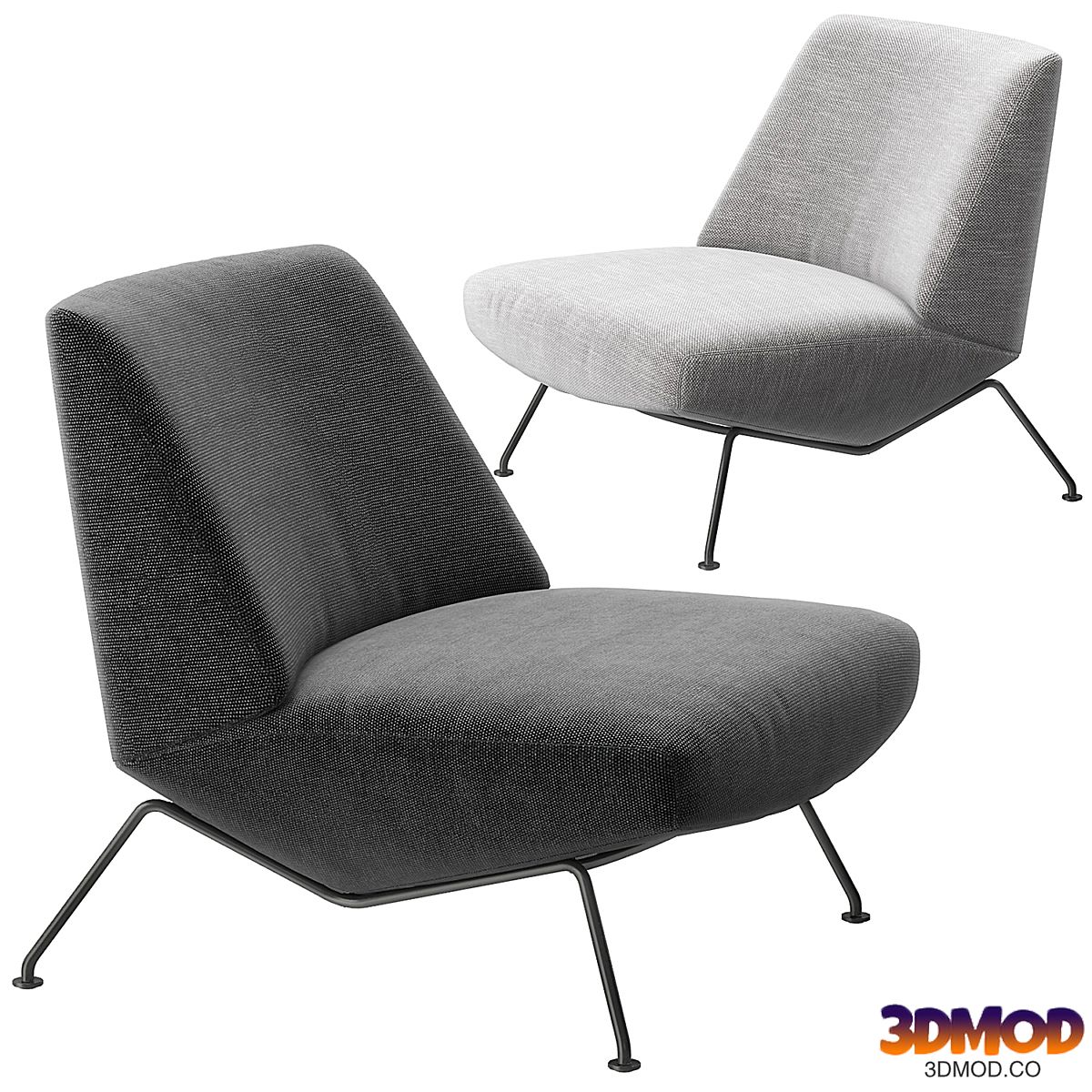 The Sleek armchair by Bonaldo
