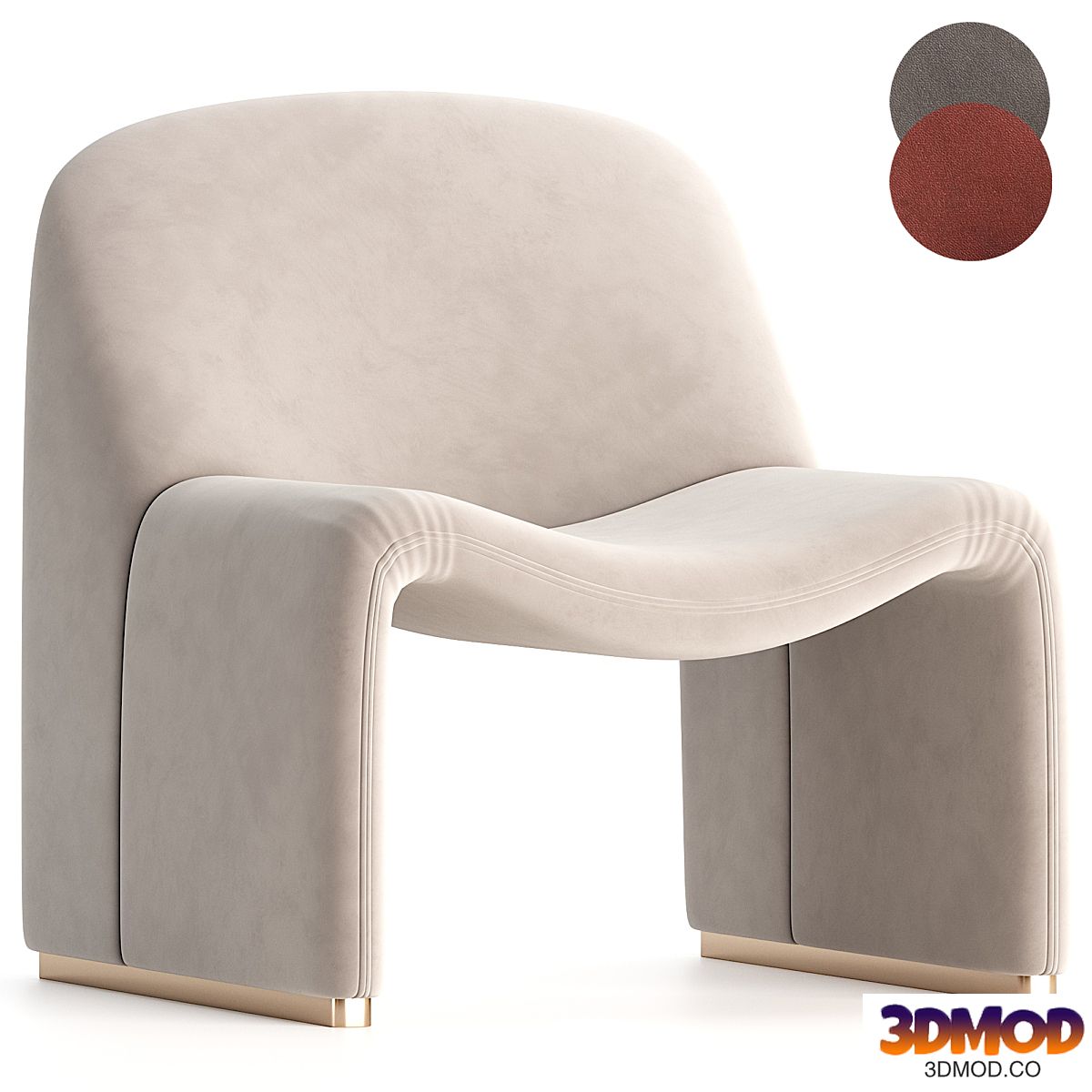 Alky Armchair by Giancarlo Piretti for Artifort