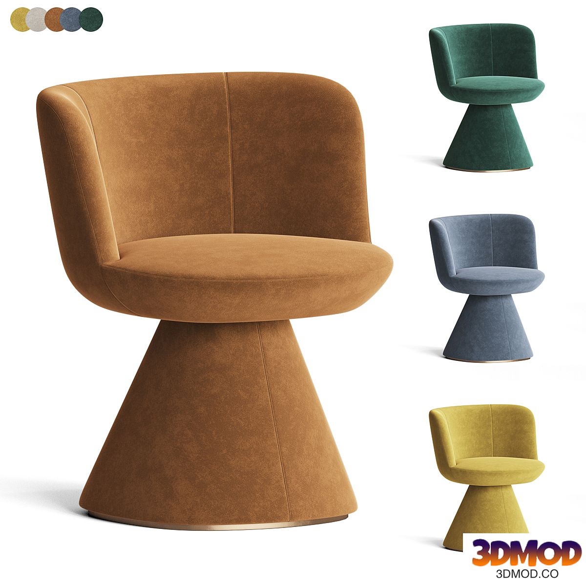 Flair O Dining Chair B&B Italia