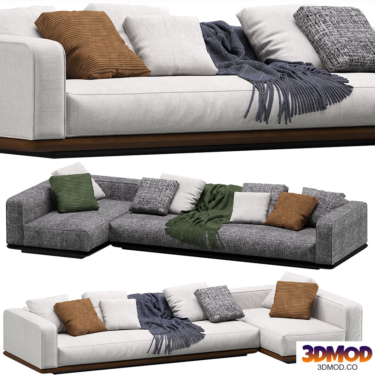 Minotti Horizonte Modular Sofa 06