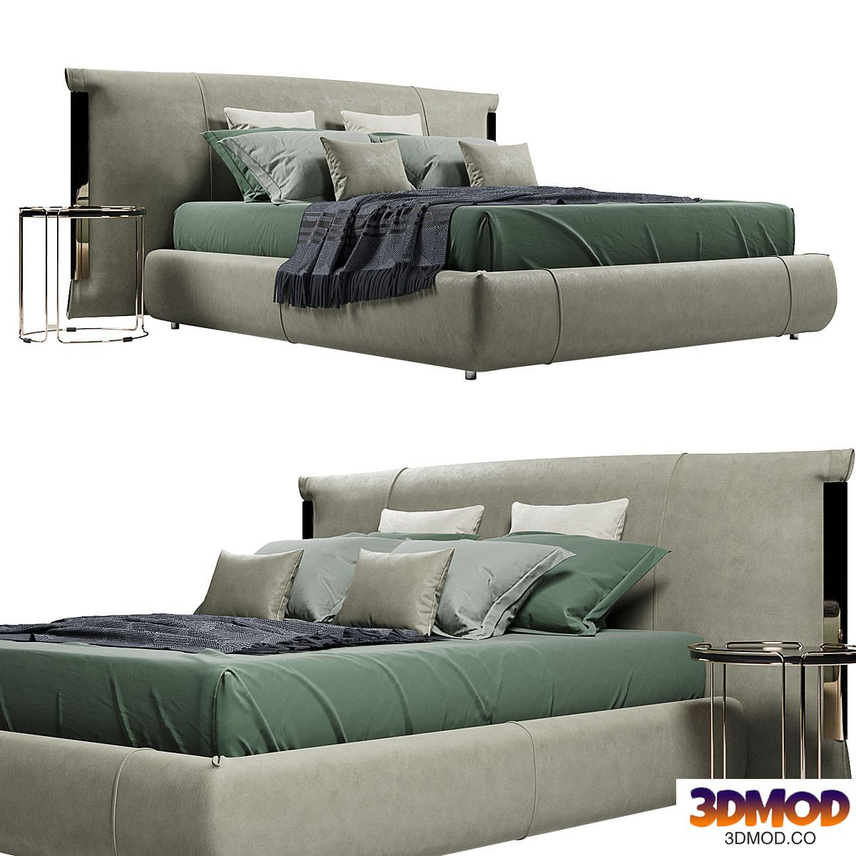 Flou_Amal Double Bed _V1