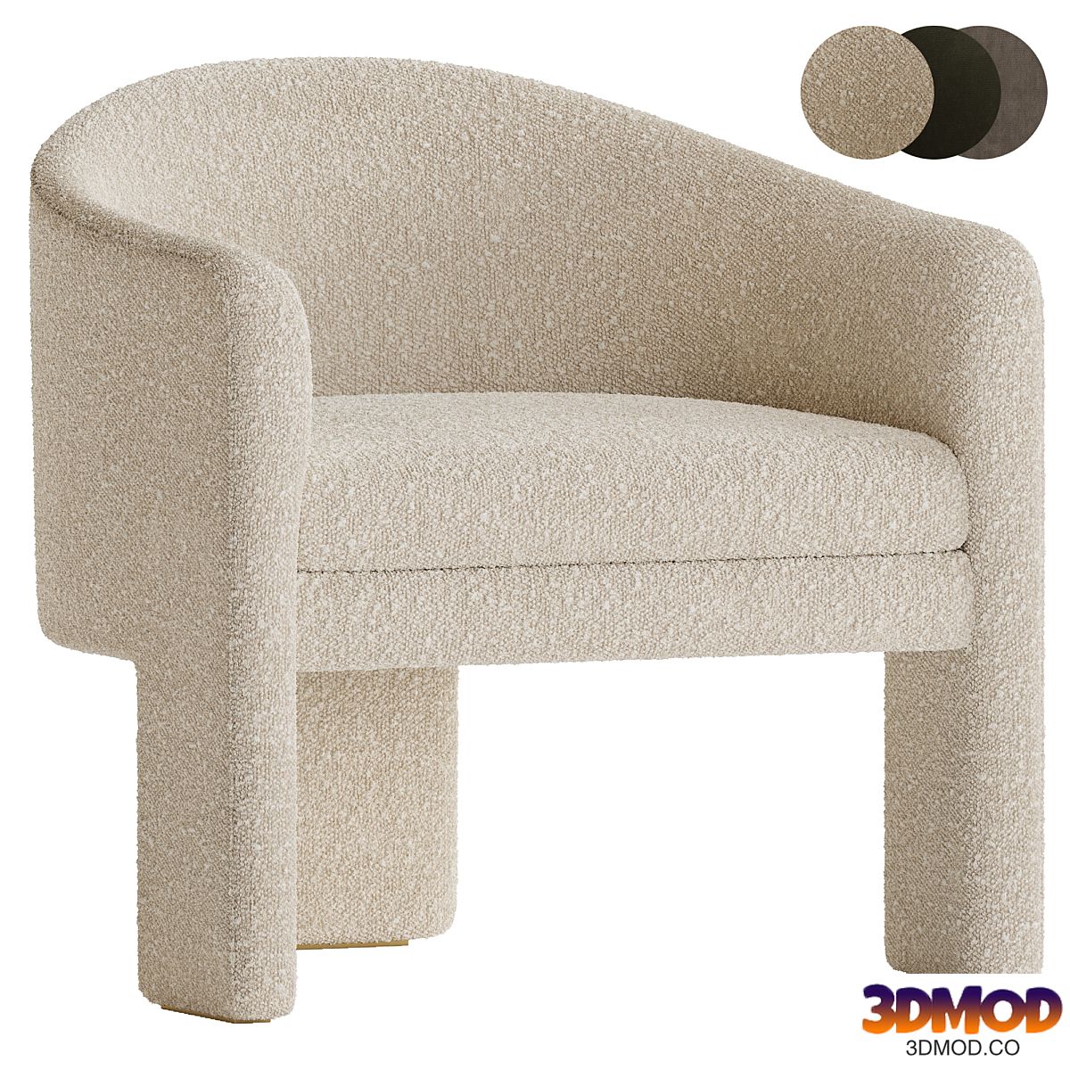CHAIR PEBBLES by eichholtz