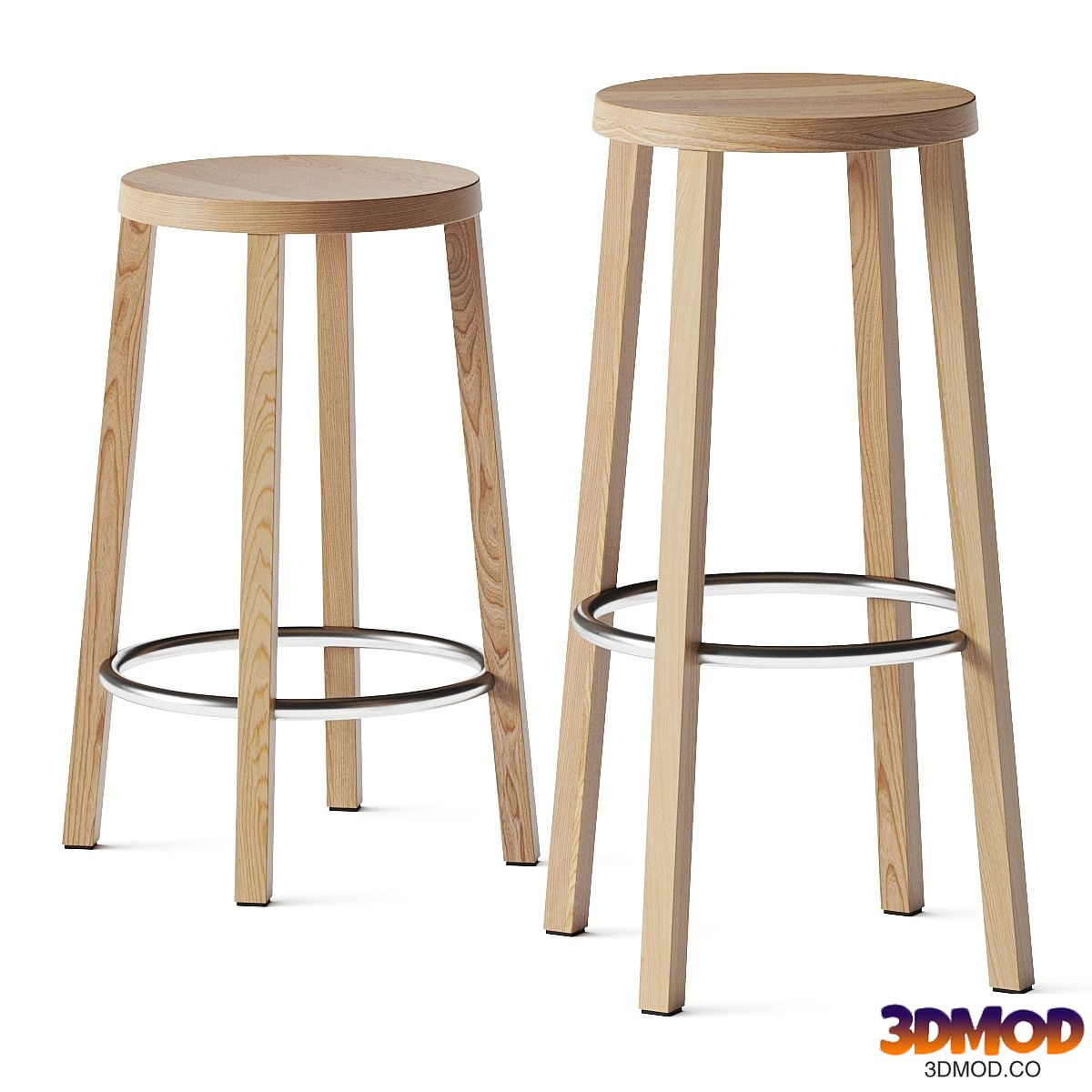 Plank Blocco Barstools