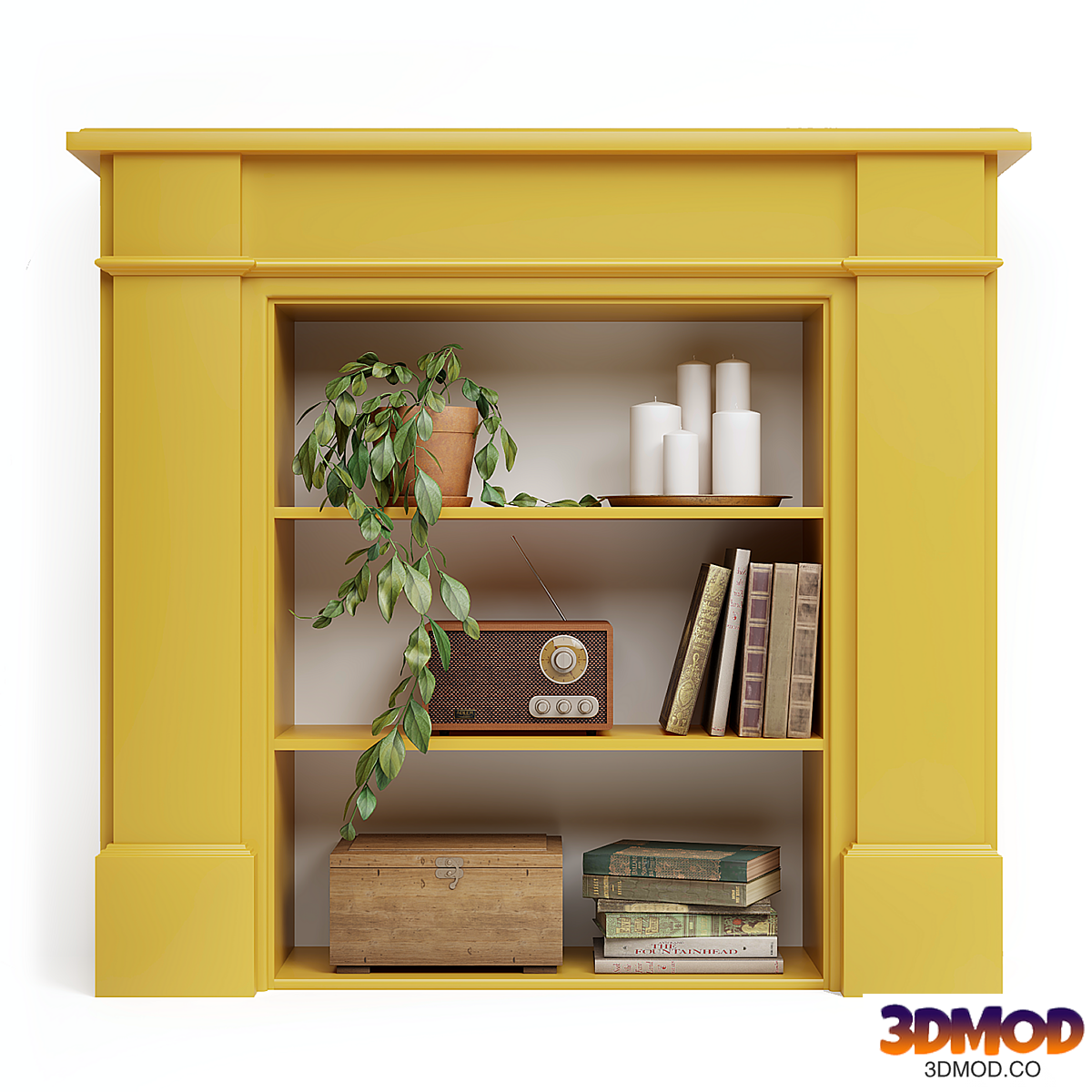 Fireplace shelving Palermo