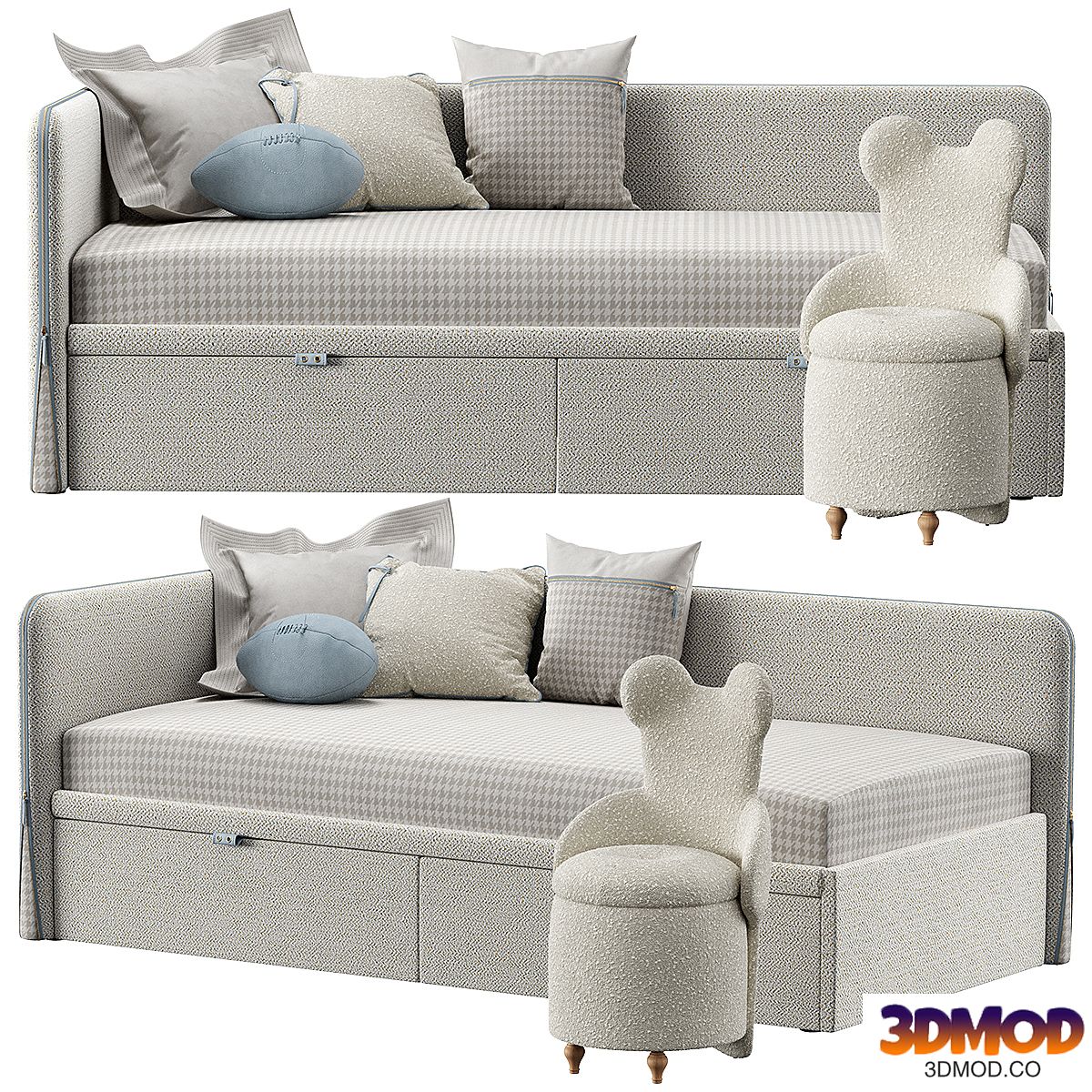 Baby bed ZIPP corner Manifesto
