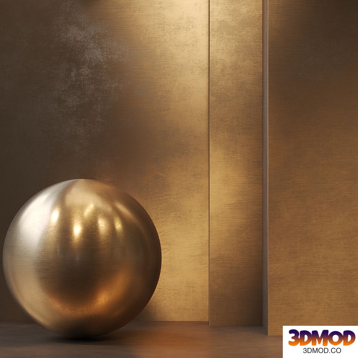 Metal Brass/PBR/Seamless/4k/set06