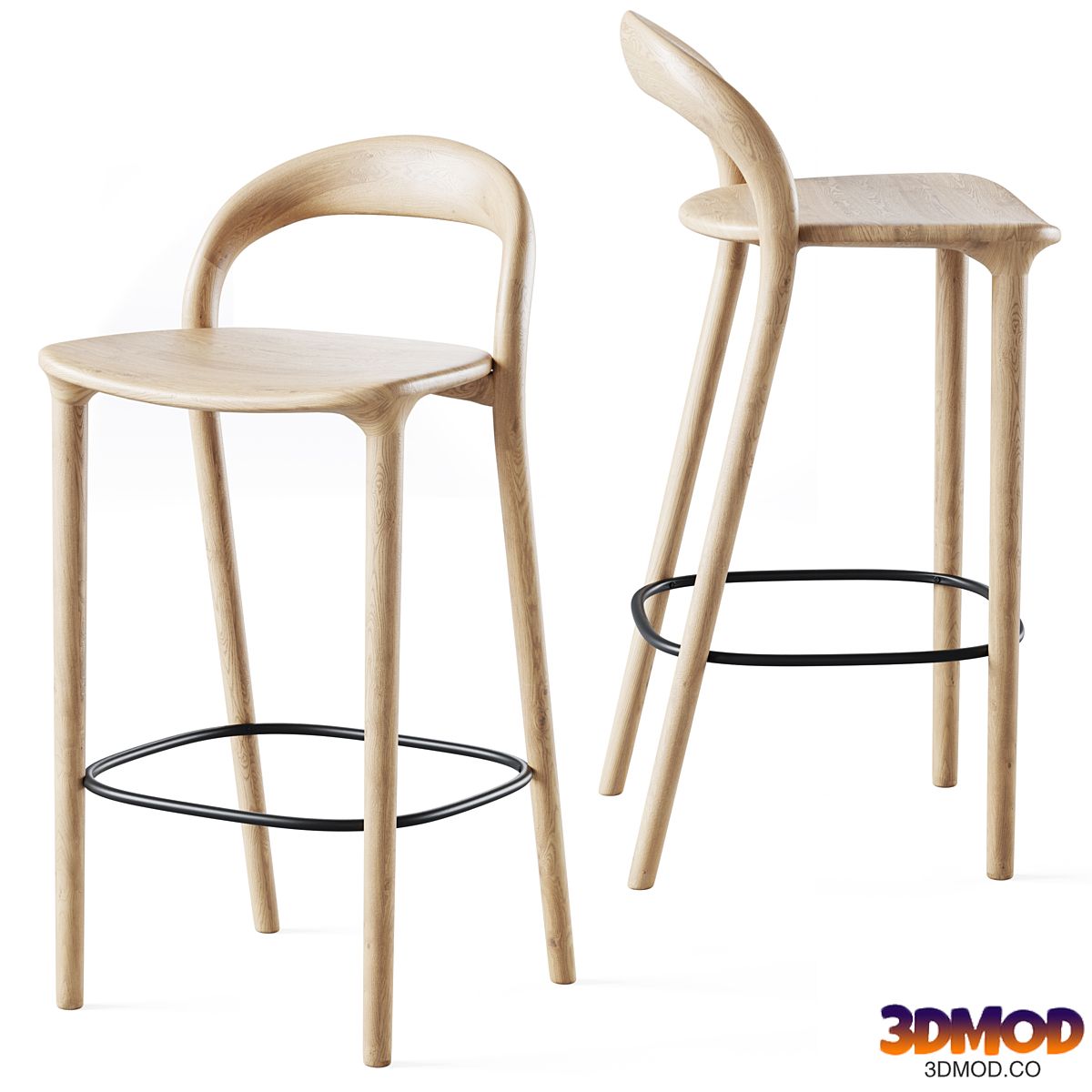 Bar stool Lugano