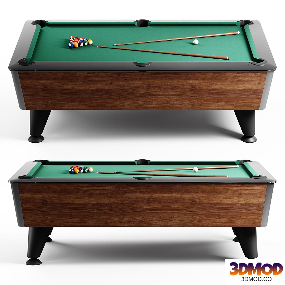 The billiard table