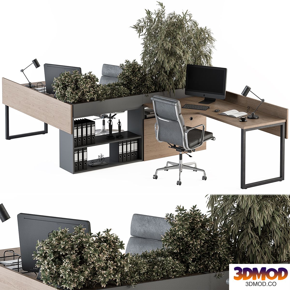 Employee Set - Office Furniture 348