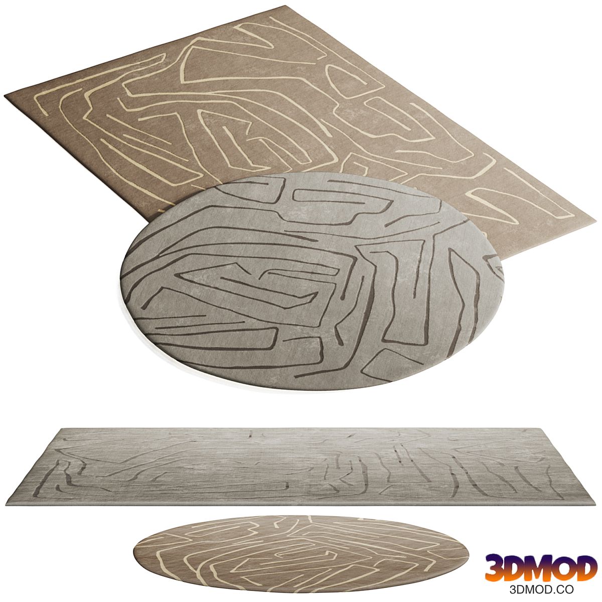 A set of carpets from Corner design