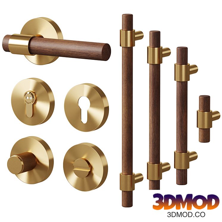 Door and furniture handles CIRCA by Meraki