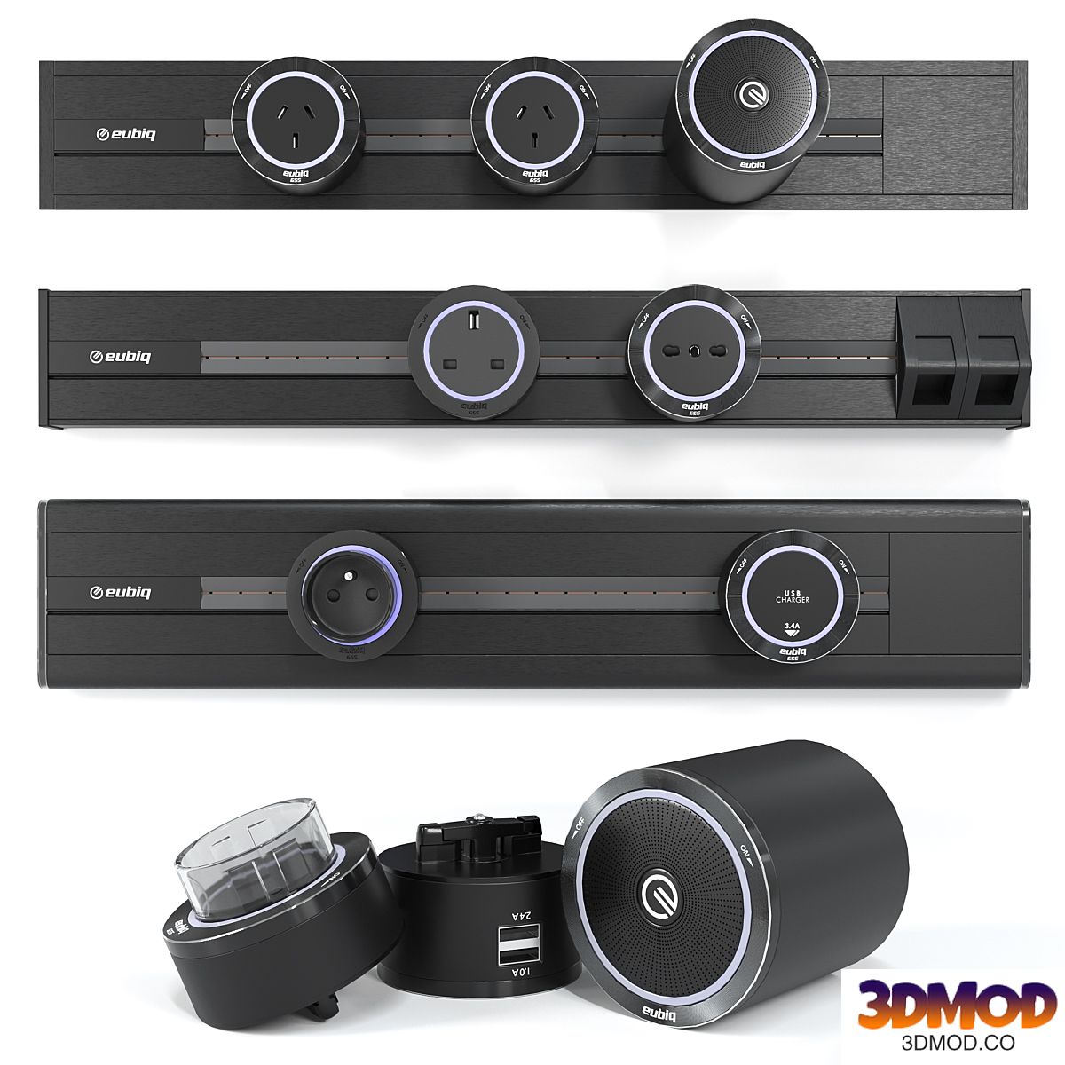 Track sockets EUBIQ