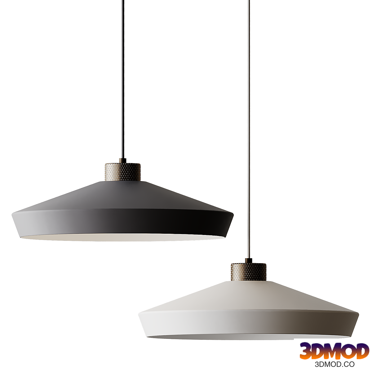 Edge pendant lamp from Herstal