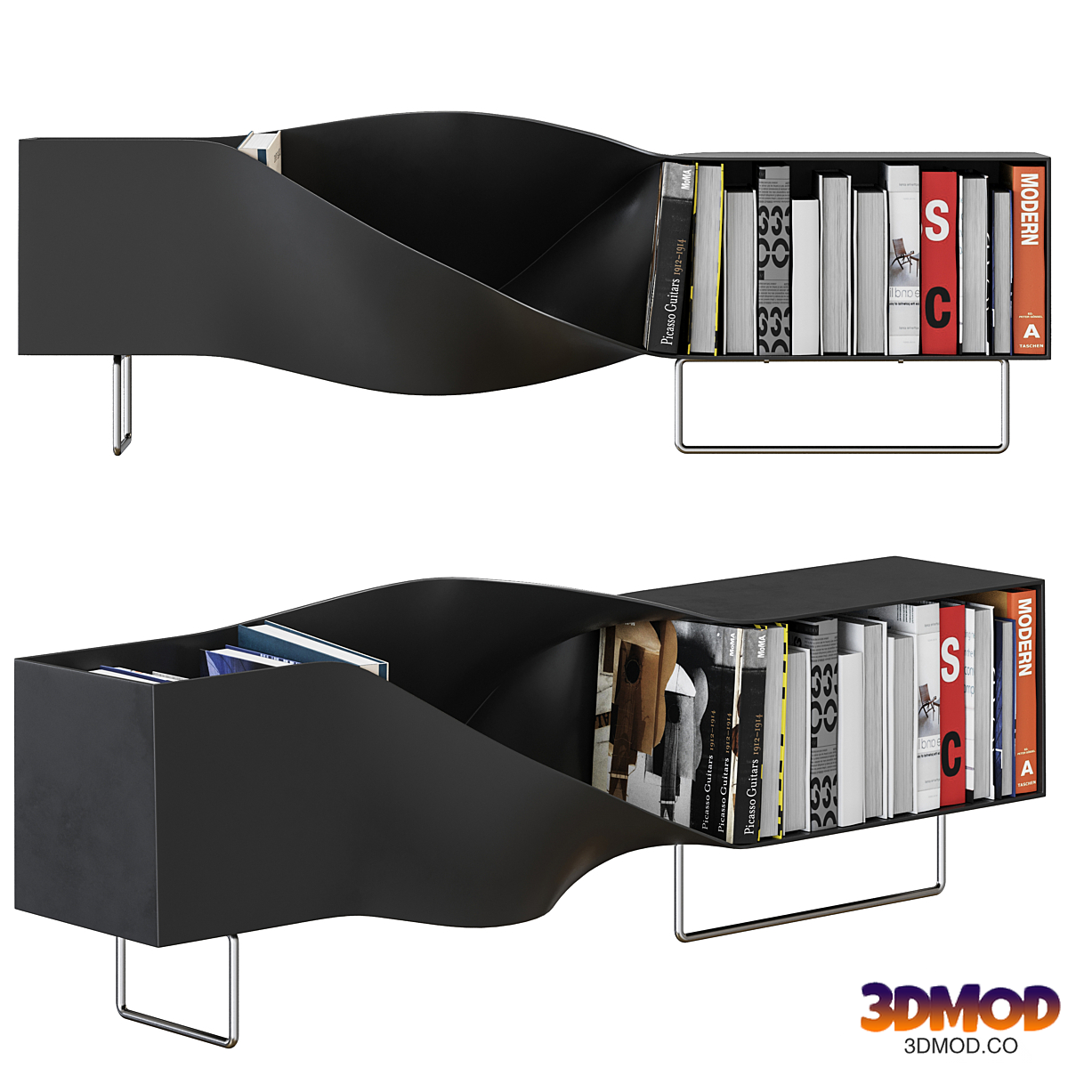 Book screw sideboard