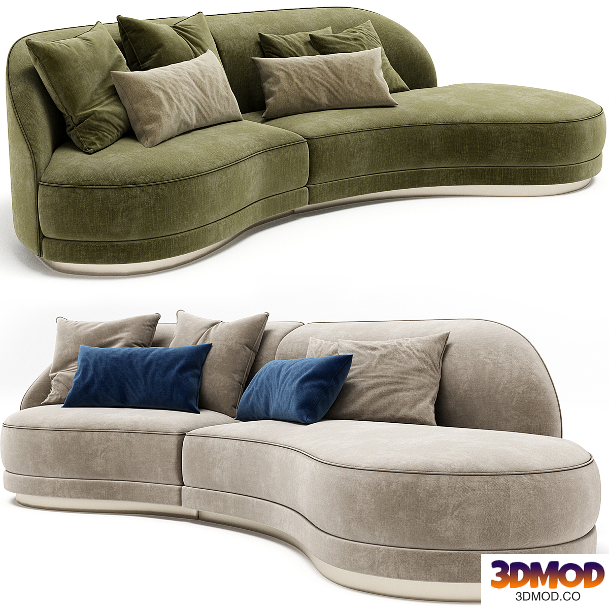 PRESTIGE Modular Sofa By Sicis
