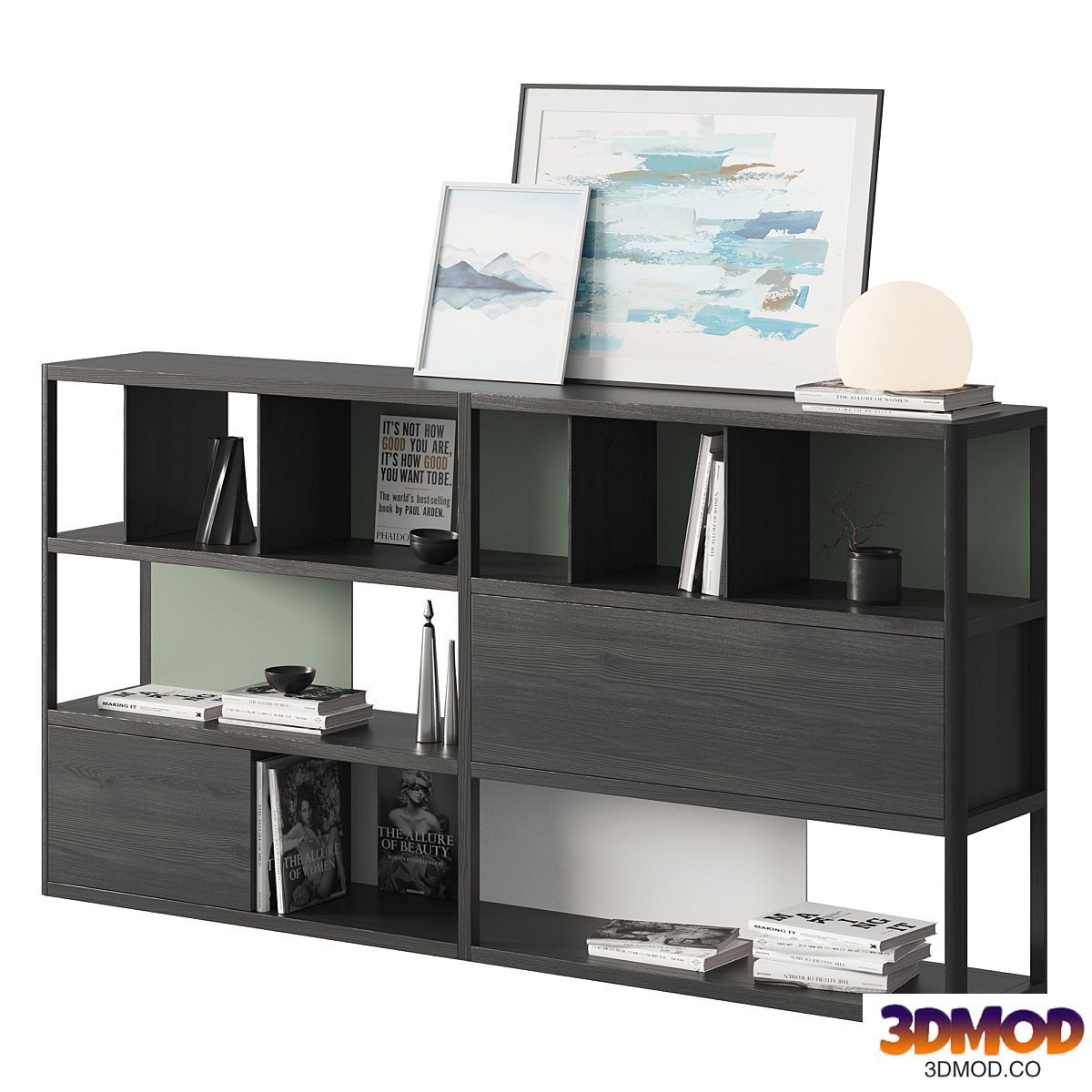 Bookcase KAI by TREKU