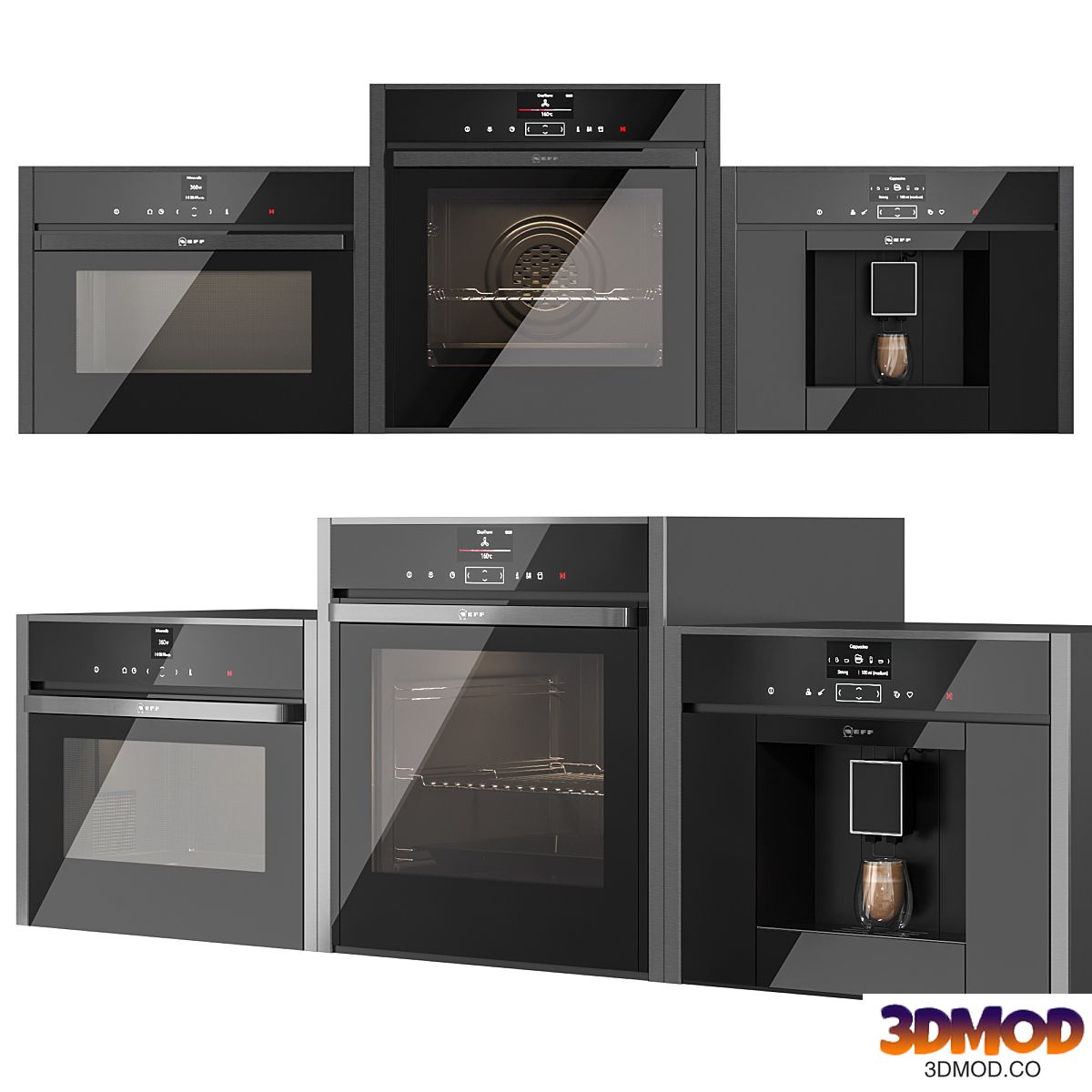 Neff set of kitchen appliances