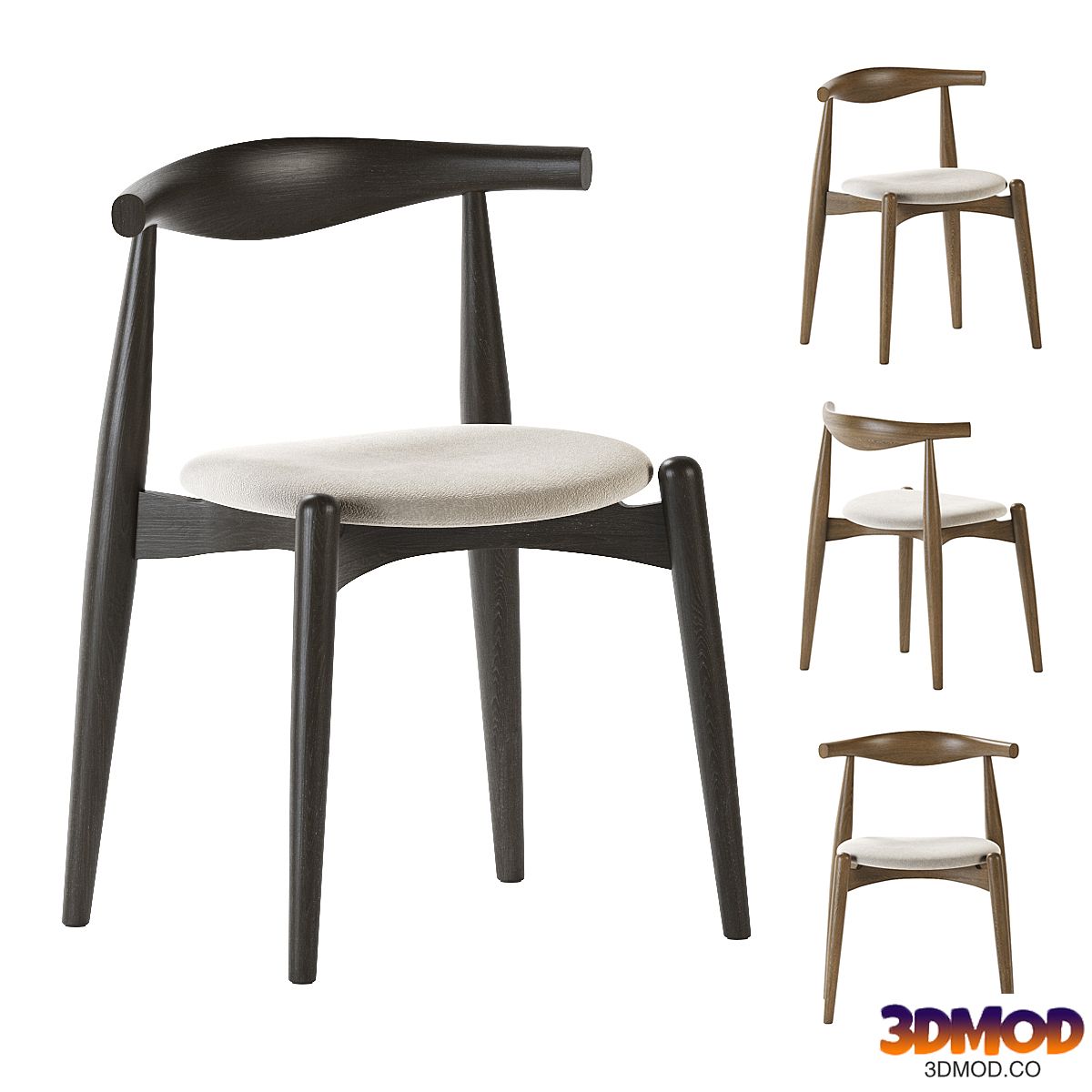 Elbow Dining Chair Carlhansen