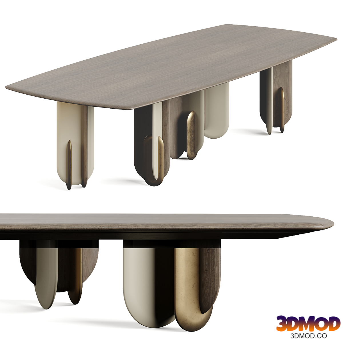 Laura Meroni Talento Square Dining Table