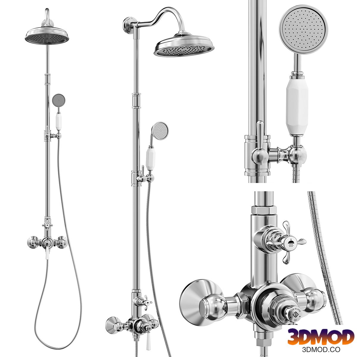 Jacob Delafon CLÉO 1889 shower