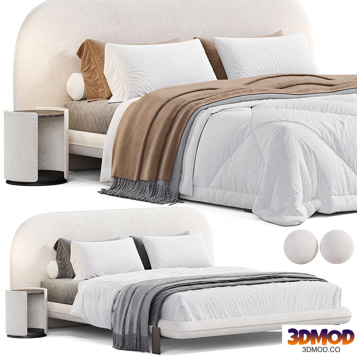 Wabi Bed by Sabaitalia