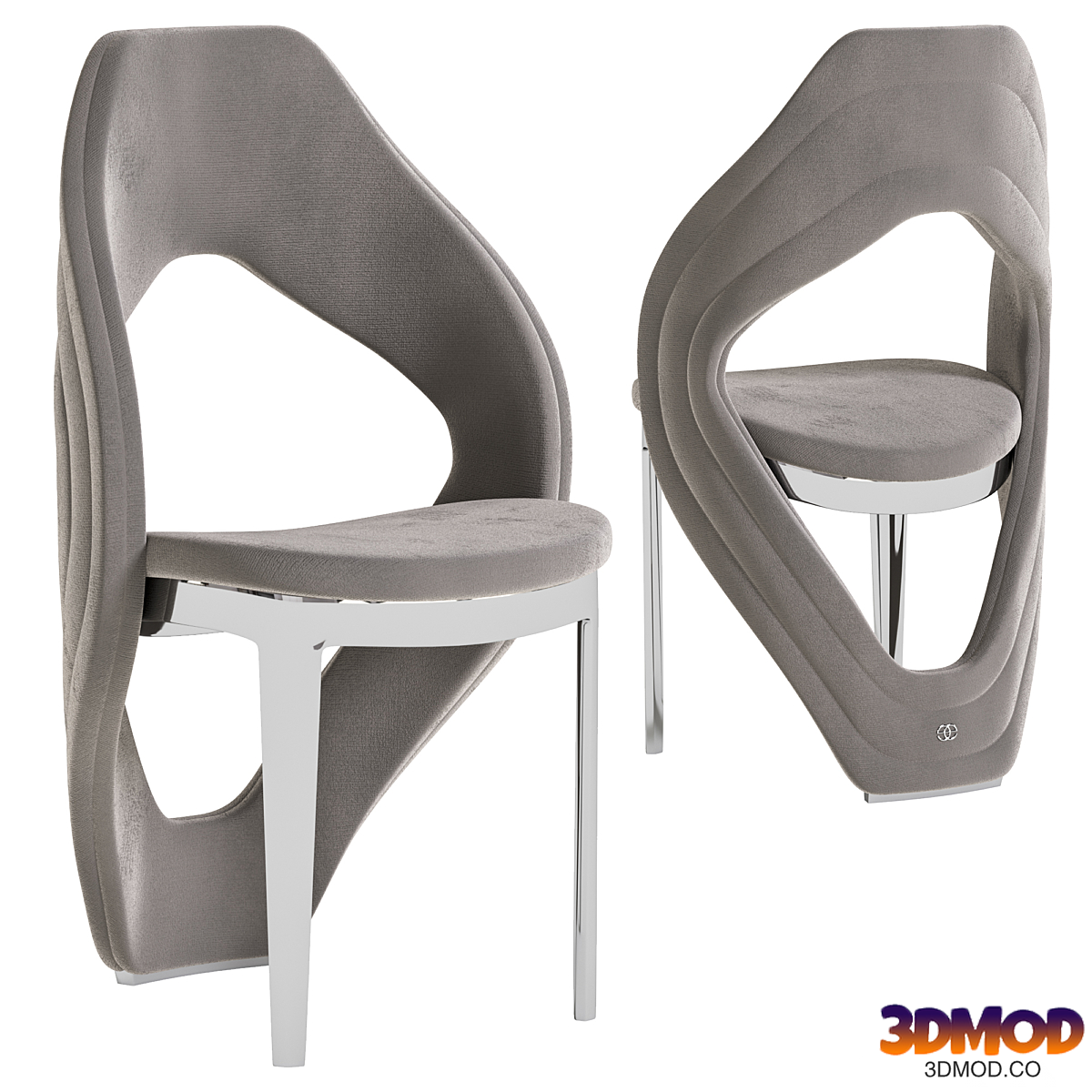 Botega Silver Armchair elve luxury