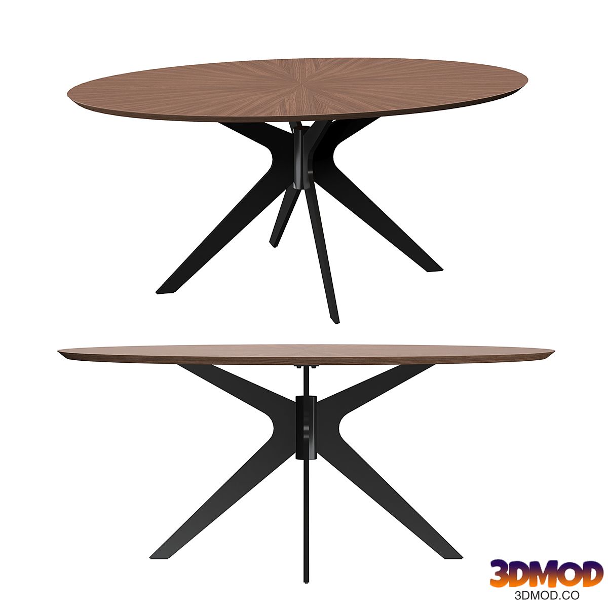 Kave Home Naanim eettafel 180x110