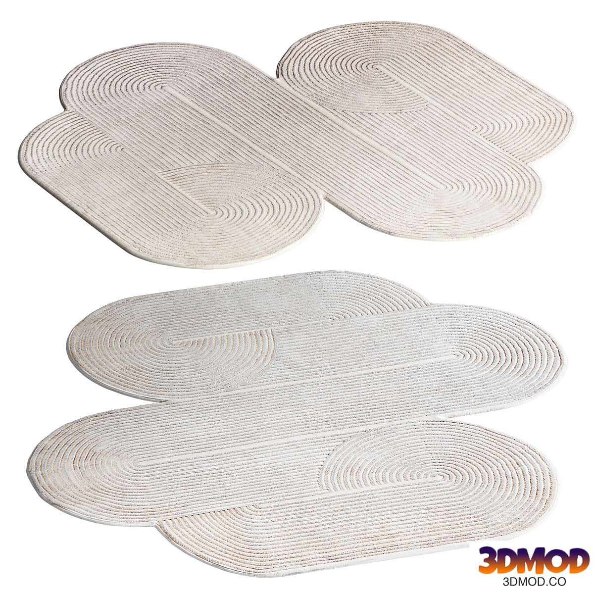 Hand Knotted Loop Rug by Hatsu