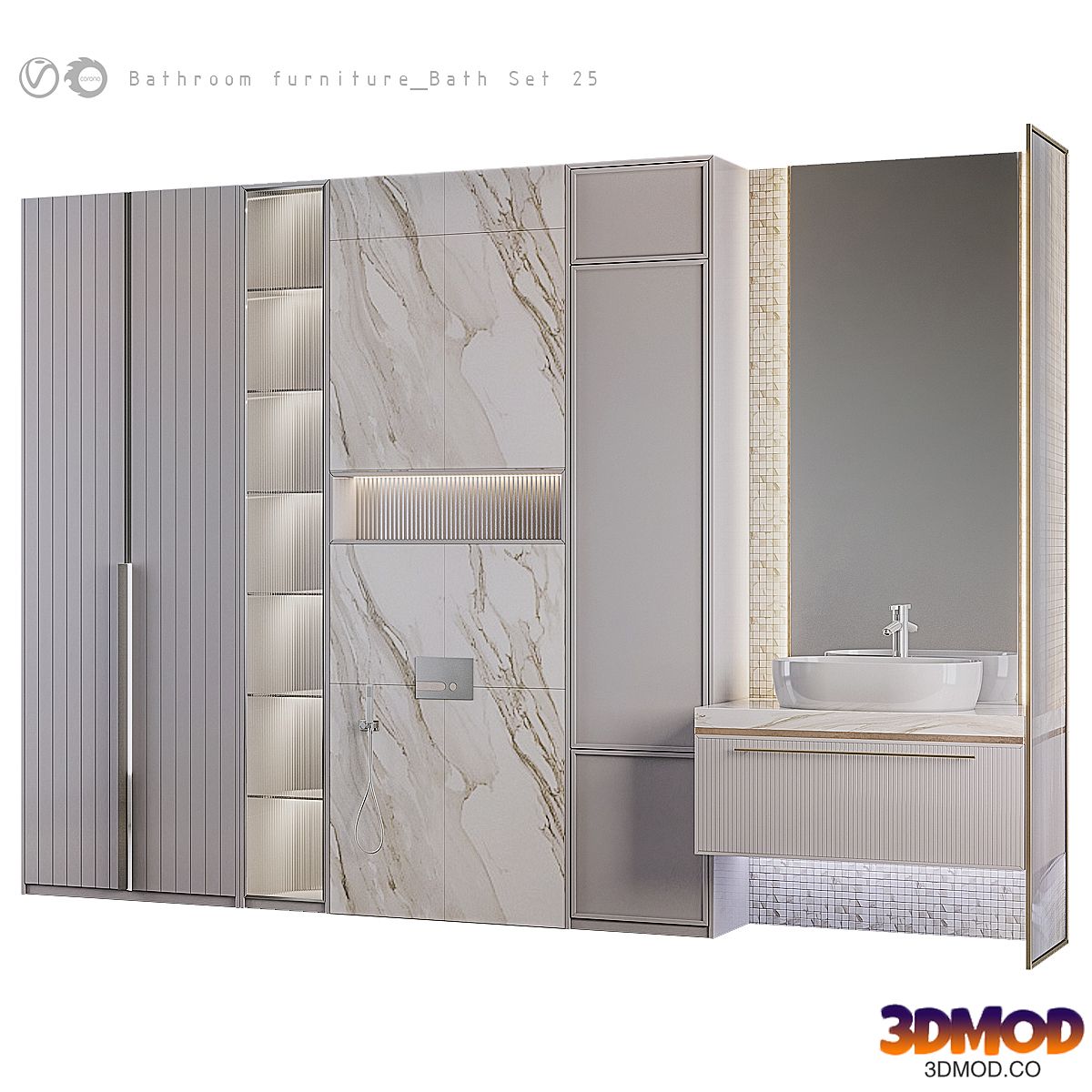 Bathroom furniture Bath Set 25