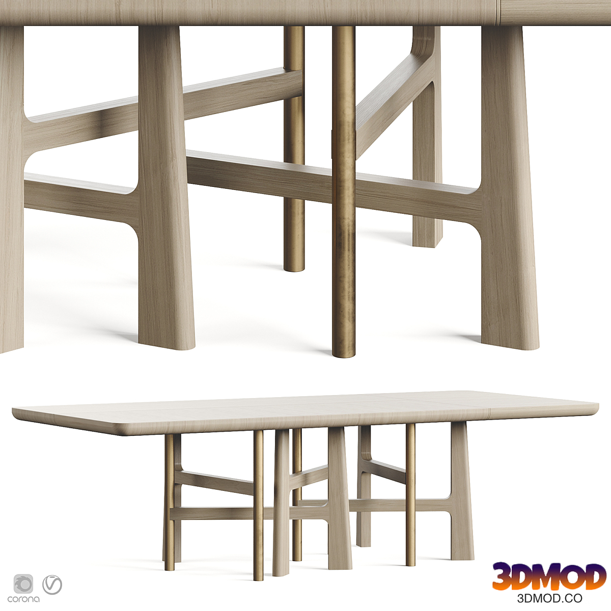 Atelier Tortil Wood I Table