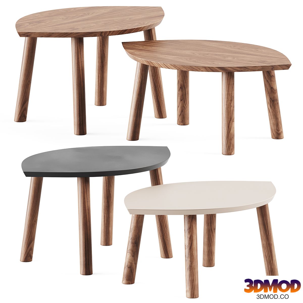 Ikea Stockholm Coffee tables set