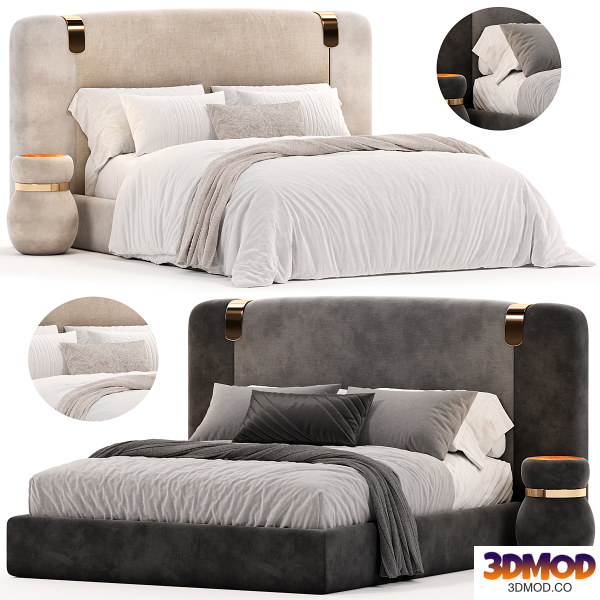 Allure Headboard Bed