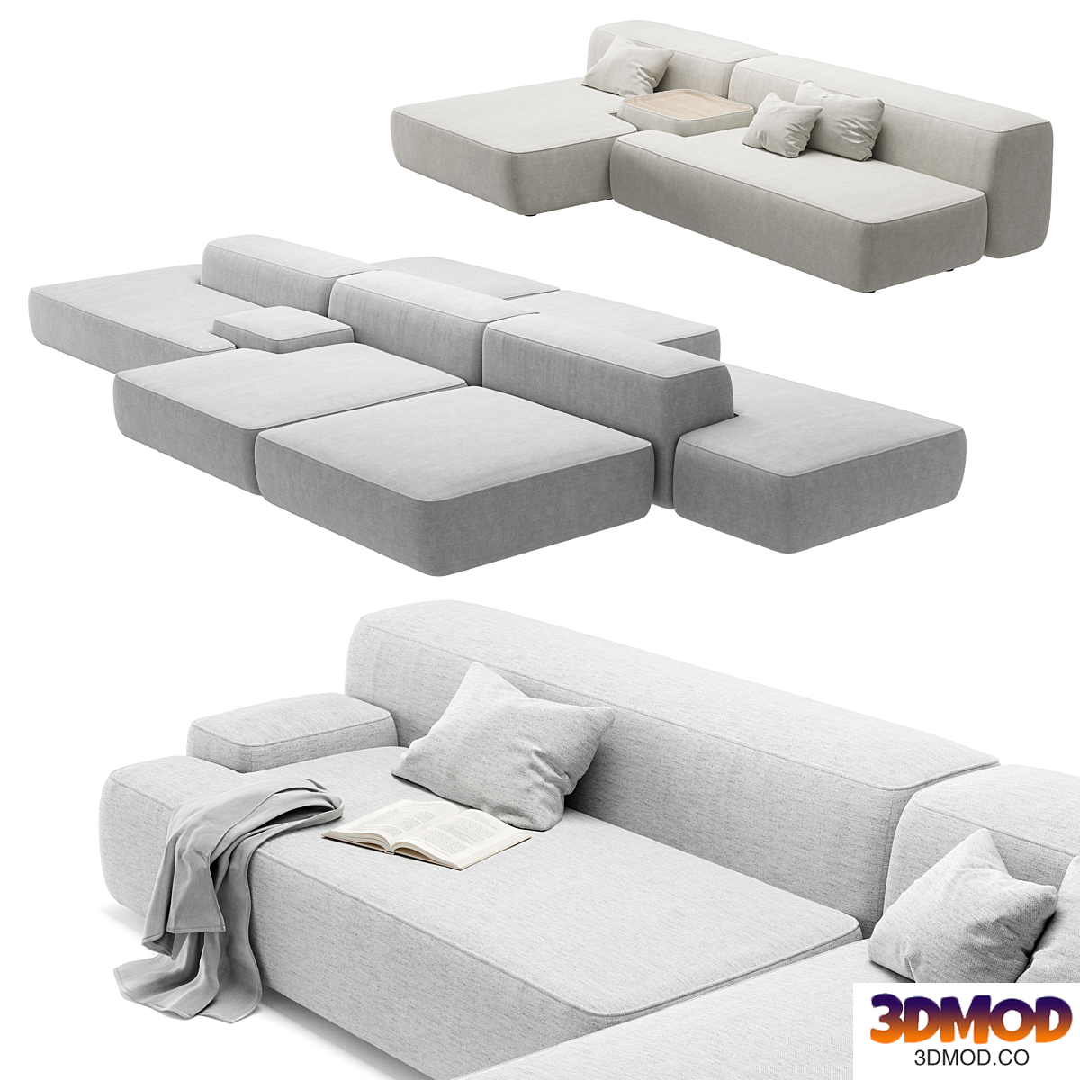 Modular sofa Lema Cloud