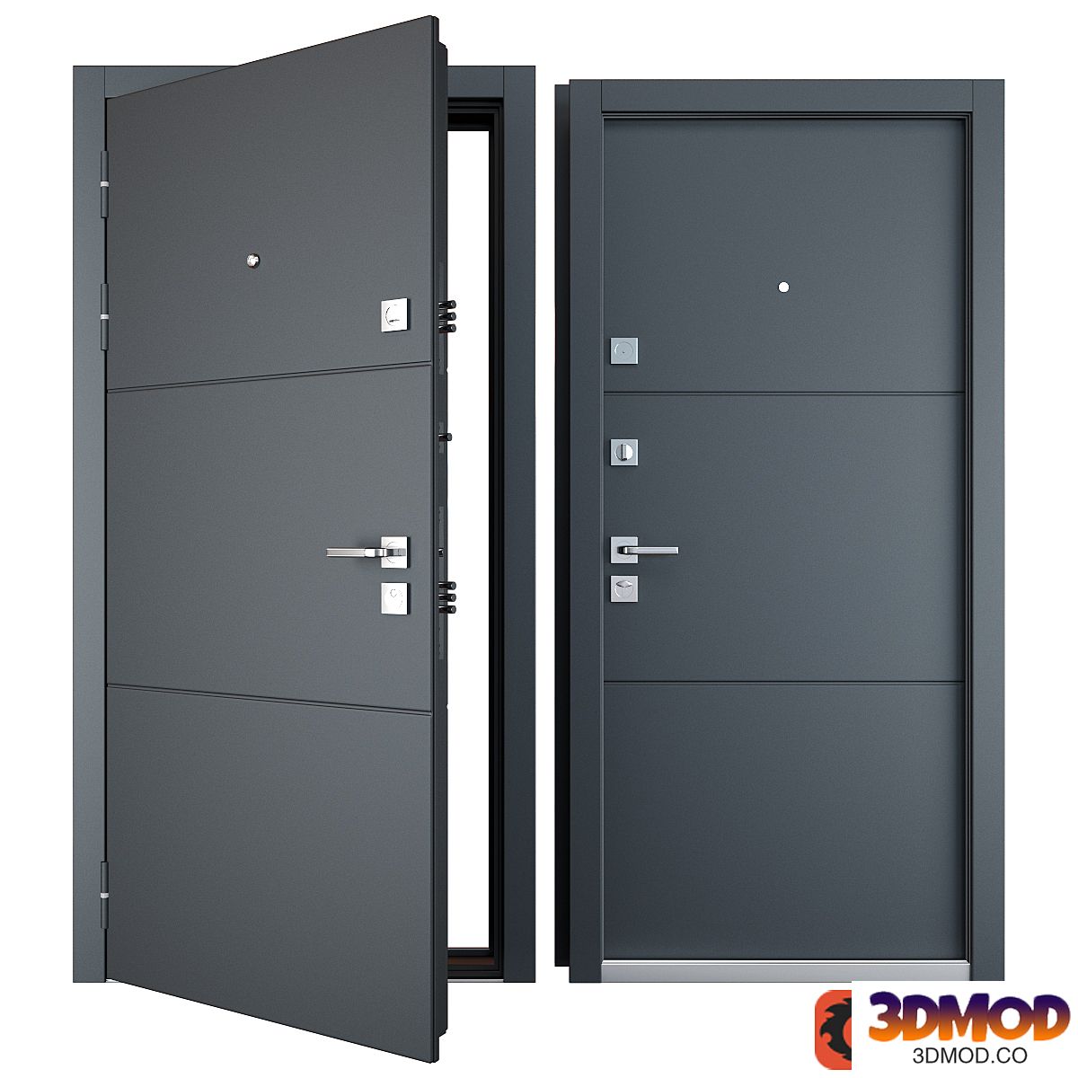 Entrance metal door Gordon (Favorit)