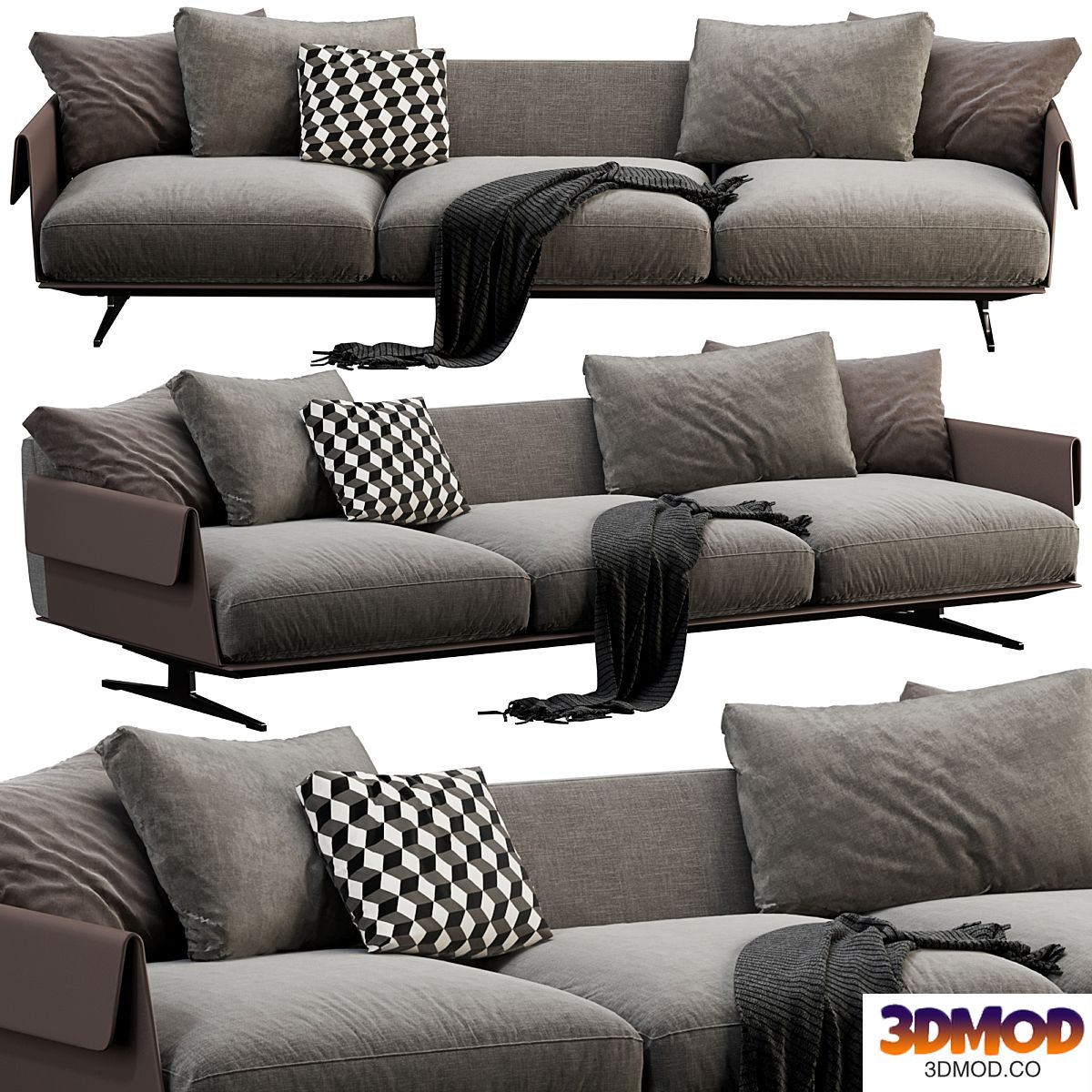 Flexform Bretton 3 Seater