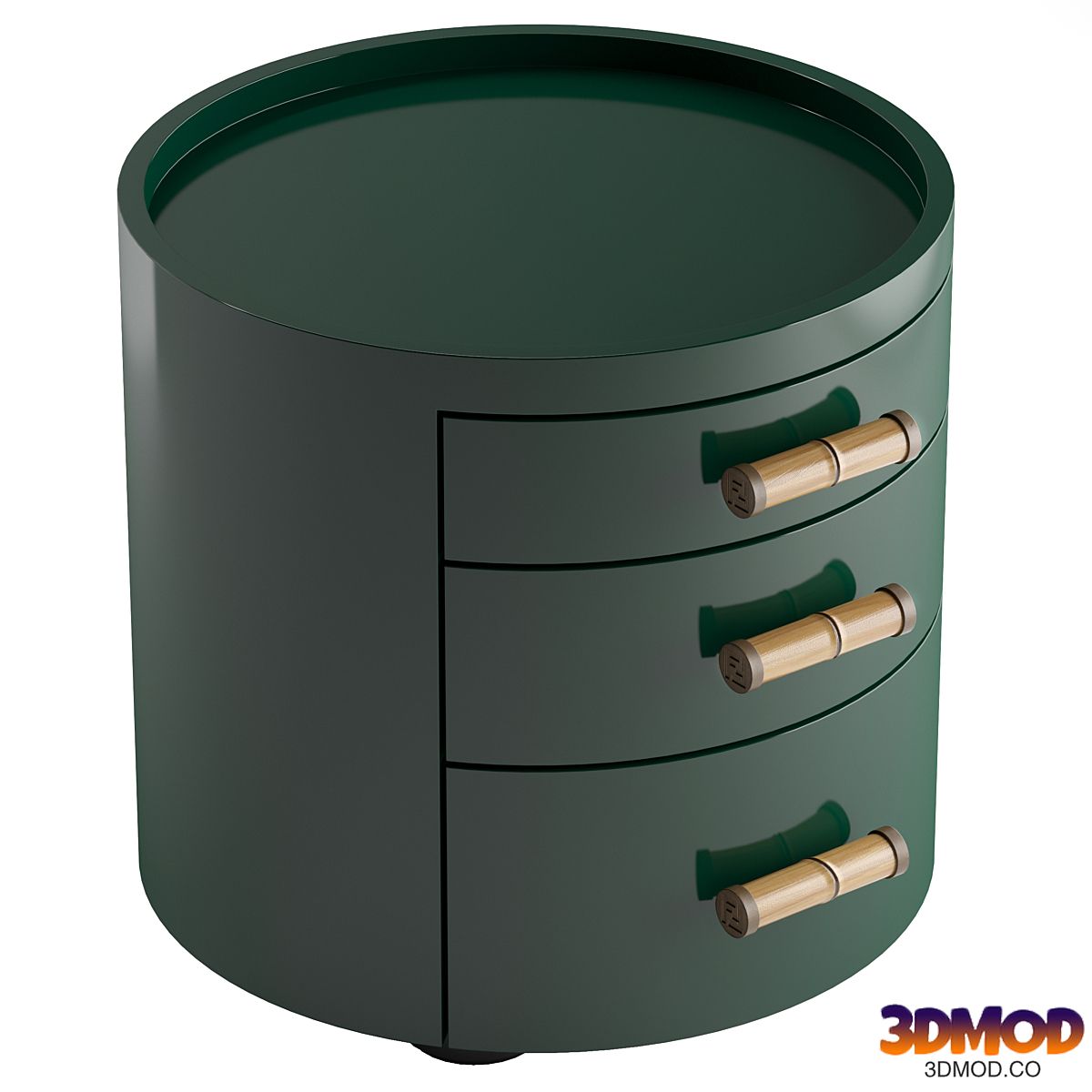 nightstand Rondo by Fendi Casa