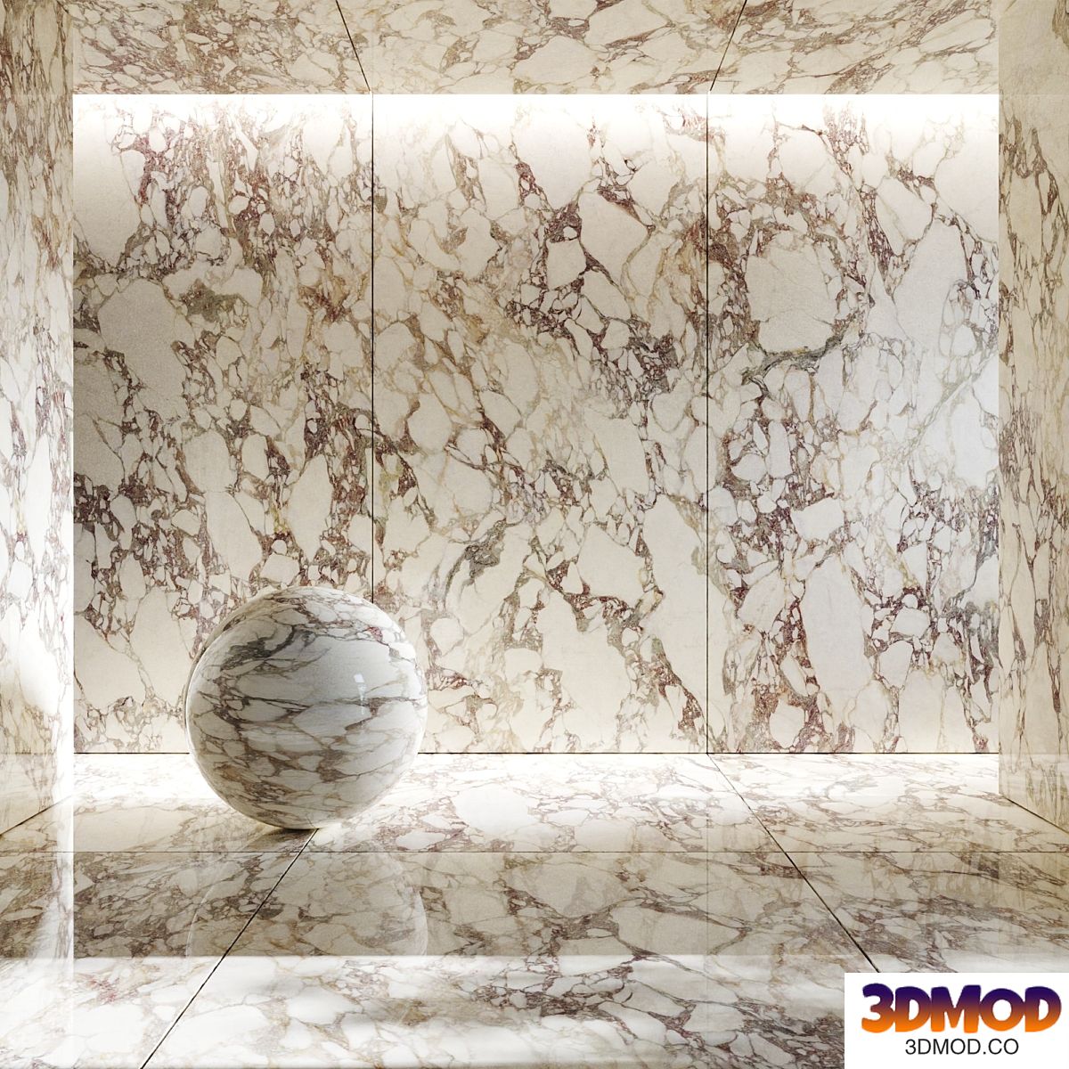 Breccia medicea porcelain tile