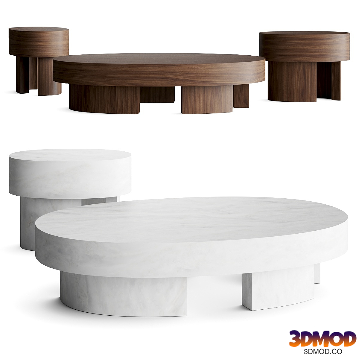 Maxime Boutillier Erode Coffee Tables