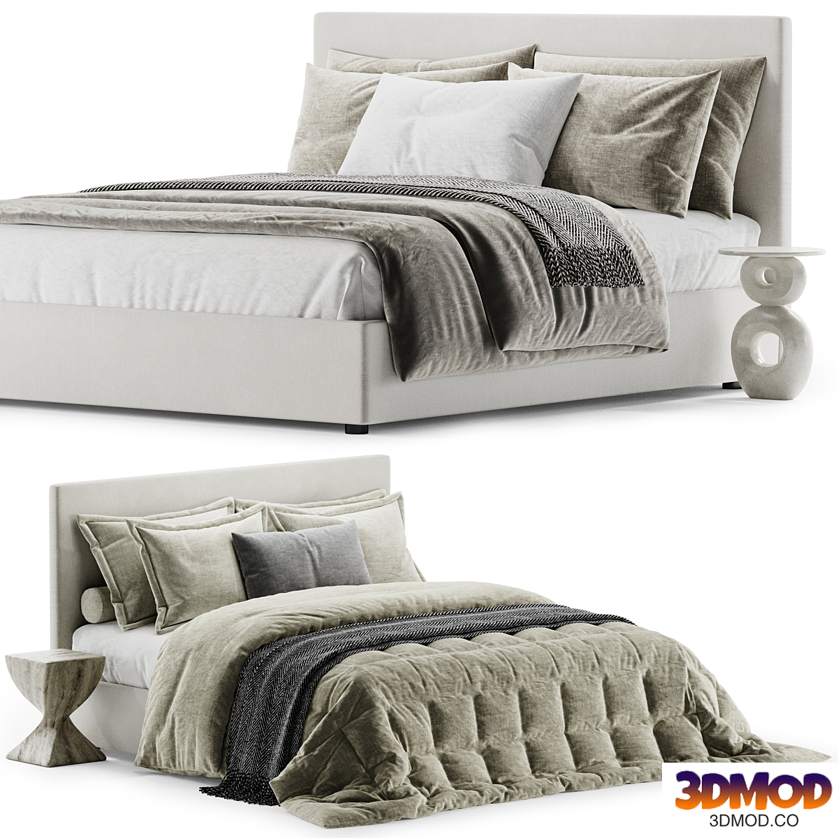Flexform Oltre Bed