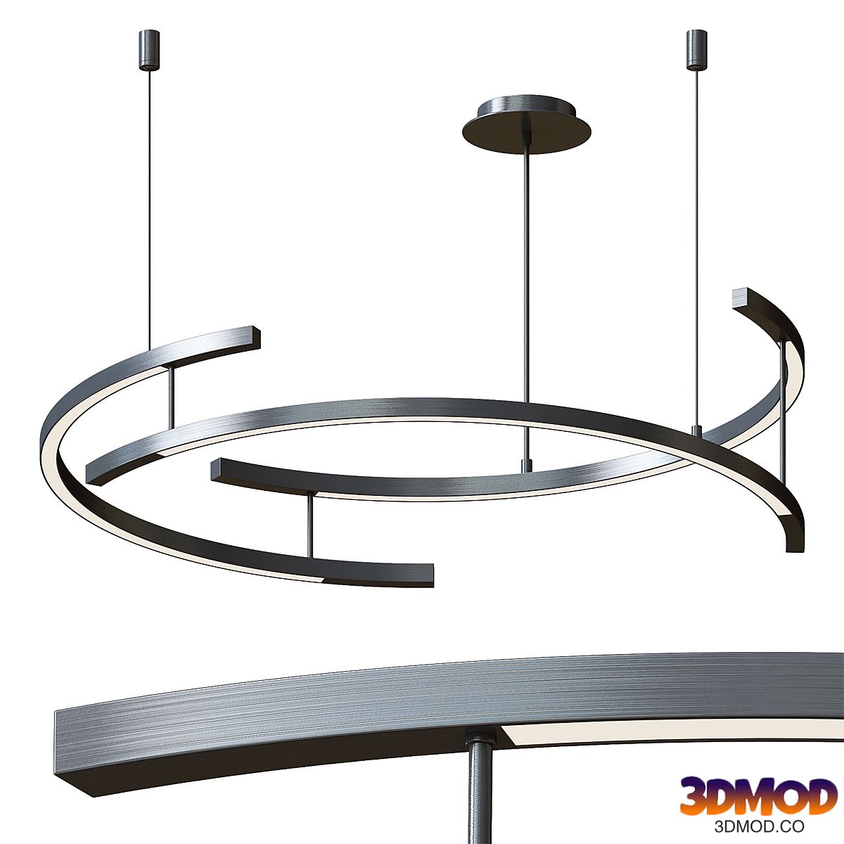Ring Line Modern Chandelier