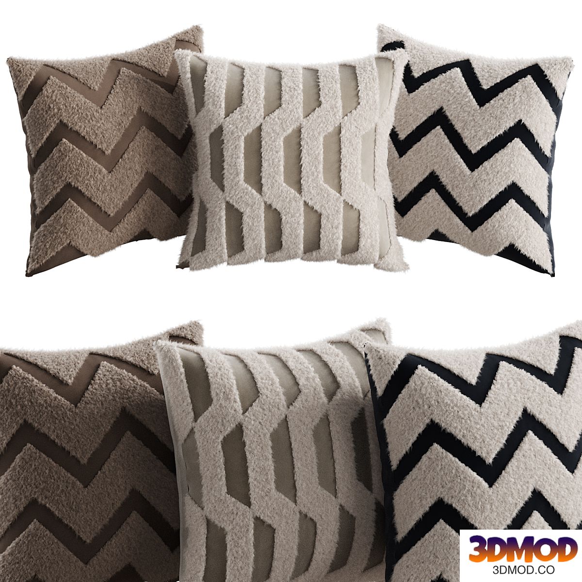 Decorative pillows 18 Furry