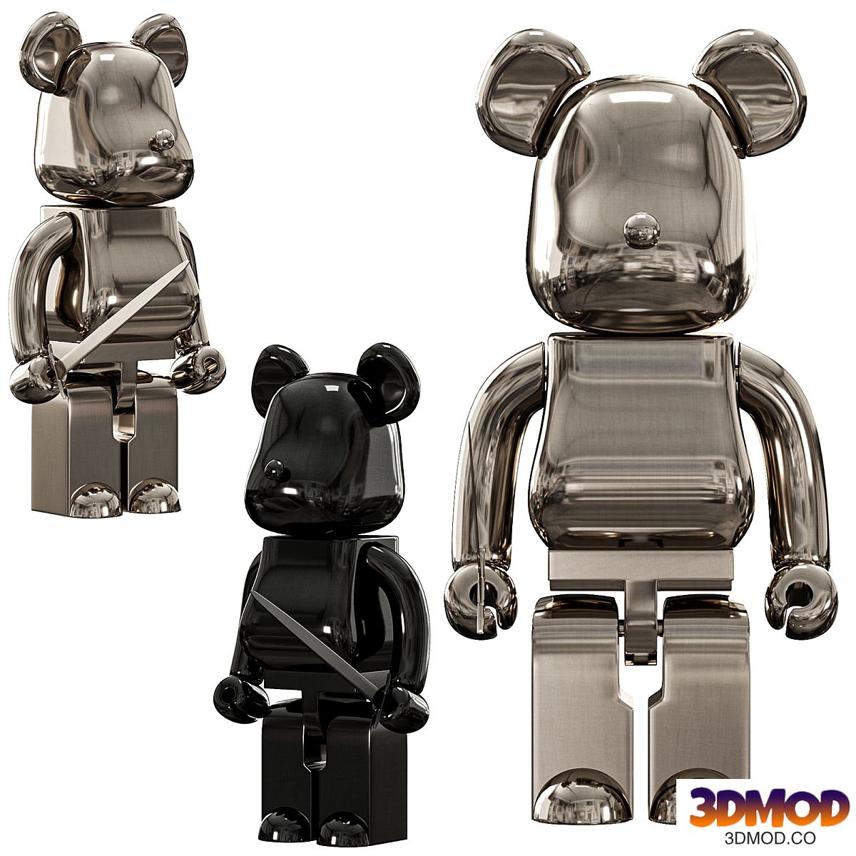 Baccarat Bearbrick