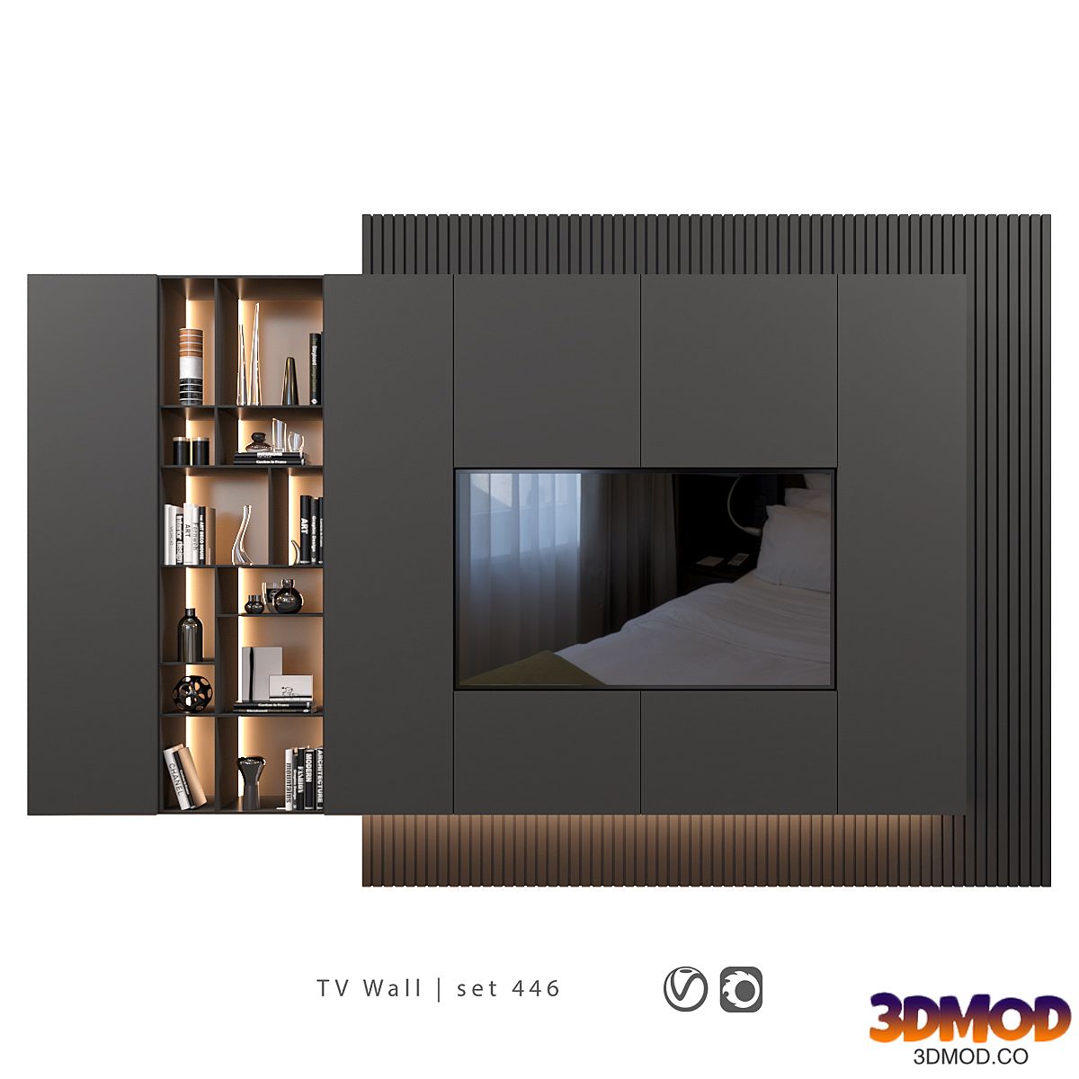 TV Wall | set 446