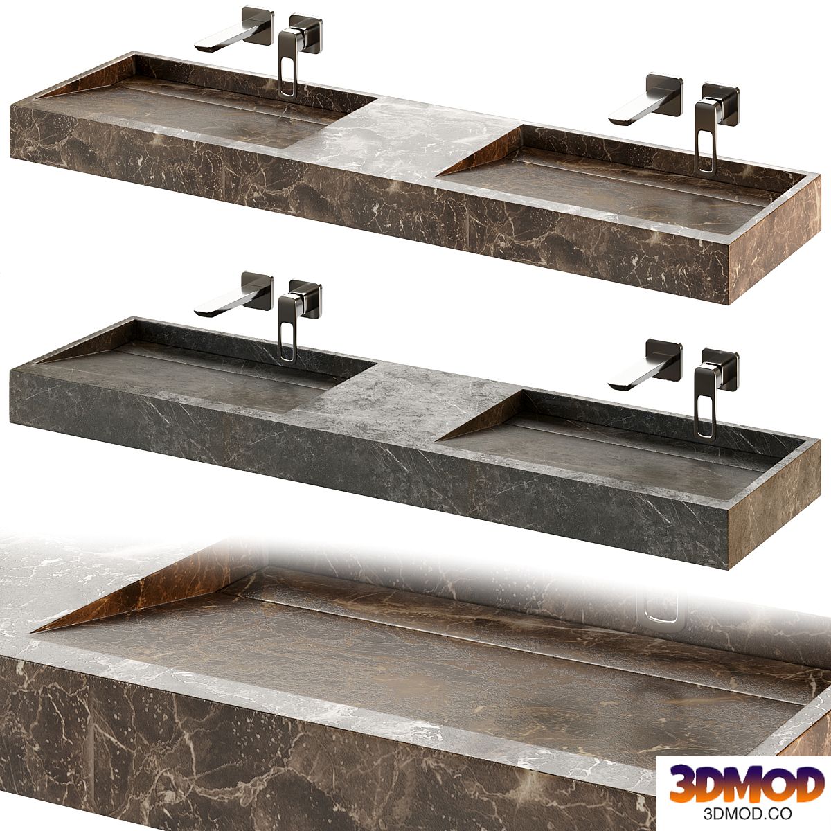 Stylish washbasins