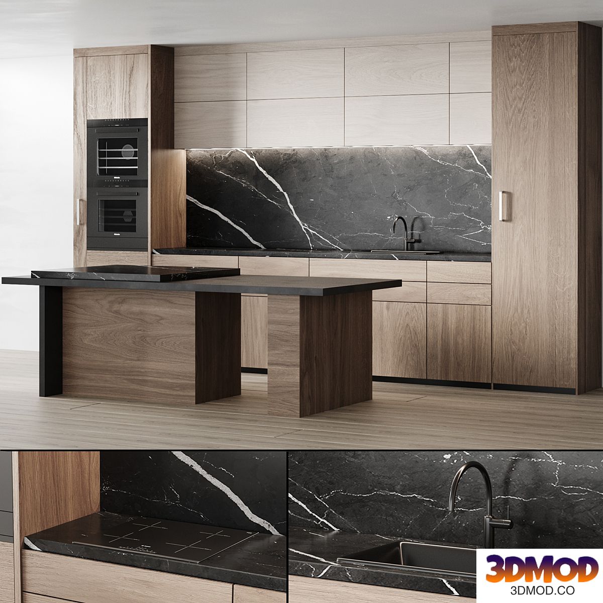 Modern Kitchen 001