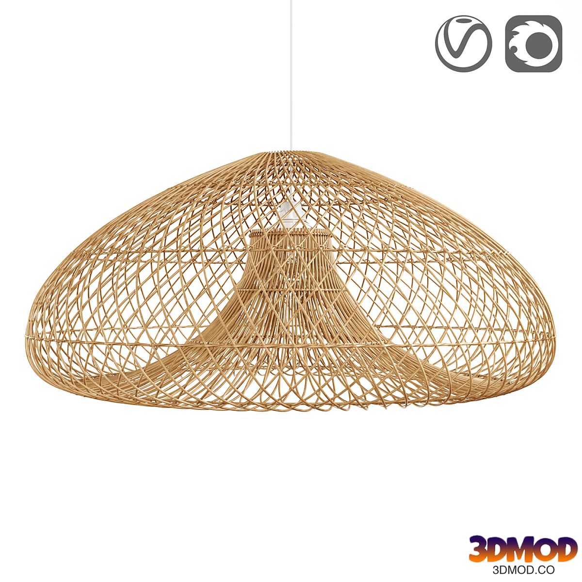 Rattan lamp, Titou