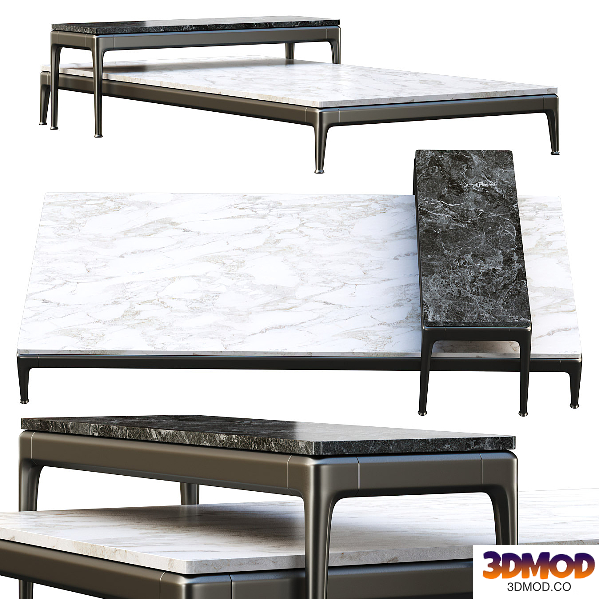 Tables Flexform Pico 283H3 and Flexform Pico 283H5